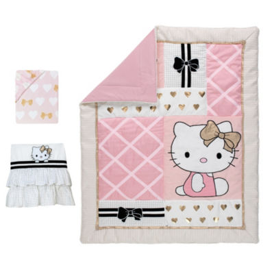 hello kitty crib bedding set sale