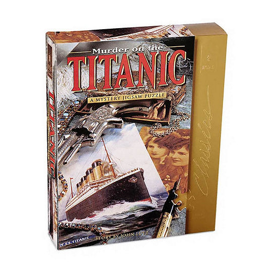 BePuzzled Murder on the Titanic Murder Mystery Jigsaw Puzzle: 1000 Pcs