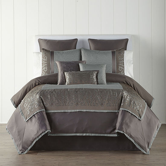 Jcpenney Home Nikolai 7 Pc Comforter Set Accessories Color