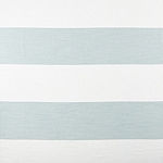 JCPenney Home Metallic Stripe Sheer Grommet Top Single Curtain Panel