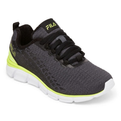 yellow fila shoes kids