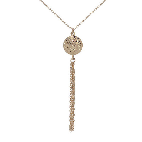 Womens 14K Gold Pendant Necklace