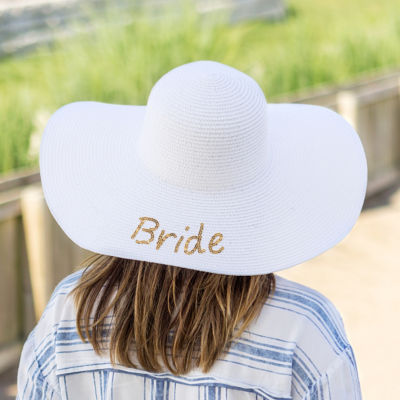 sequin beach hat