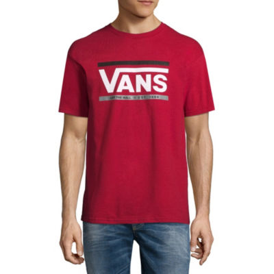 red vans shirt mens