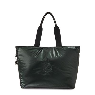 Colissa Metallic Puff Tote Bag