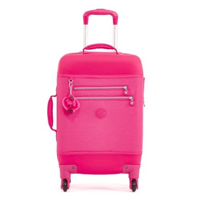 pink kipling luggage