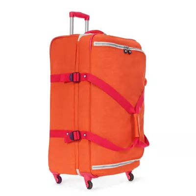 1pc Iron Tower Pattern Trolley Bag, Large-capacity Pull-rod Luggage,  Waterproof Travel Luggage Bag For Short-distance Business Trip, Handbag,  Outdoor