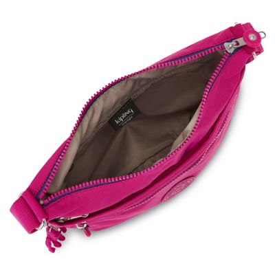 pink kipling luggage