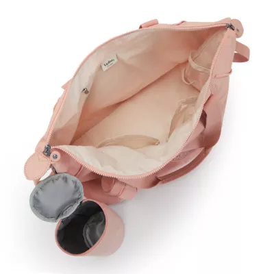 Kipling Art Medium Baby Diaper Bag Tender Rose