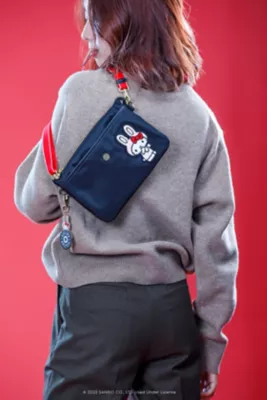 Kipling x Hello Kitty Collaboration SIMPLE TOTE Bag Stripe Sanrio Japan