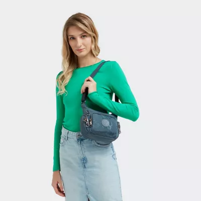 Kipling Gabbie Crossbody Bag Cosmic Emerald