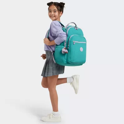  Kipling Seoul Large 15 Laptop Backpack Almost Jersey C :  Clothing, Shoes & Jewelry