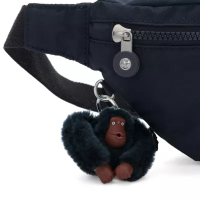 NWT Kipling FRESH WAIST PACK Shoulder Bag CORAL Monkey Charm TRAVEL PLAY  $59