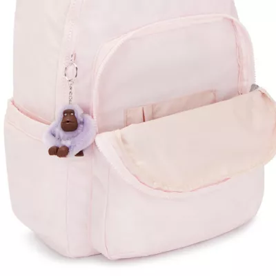 Pink high-volume backpack