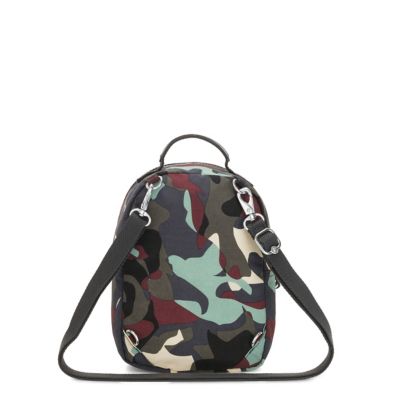 Alber 3-In-1 Convertible Mini Bag Printed Backpack | Kipling