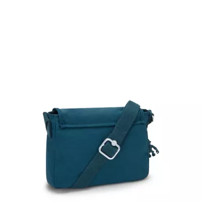 Kipling Sabian Alabaster Crossbody Mini Bag (One Size, Cool Camo Grey):  Handbags