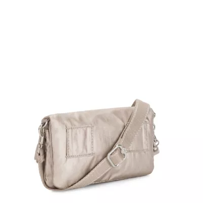 Kipling Abanu Multi Convertible Crossbody Bag Metallic Glow