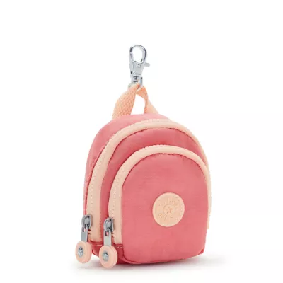 Blush Pink Status Icons Mini Backpack Keychain