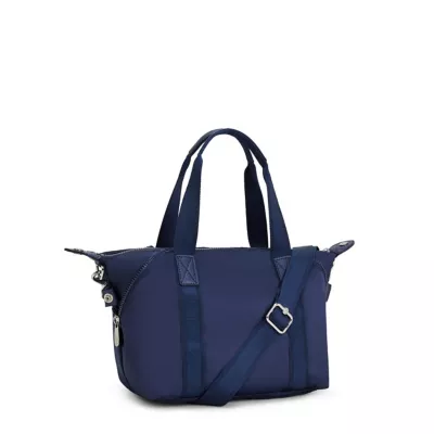 Ink Blue Large Zip-Top Shoulder Bag, Finsbury Park SS22