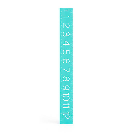 Poppin Ruler, Tender Sage, large Poppin Ruler, Tender Sage, large