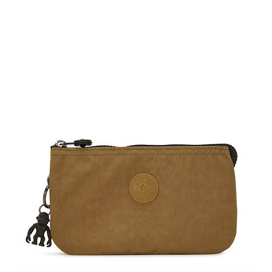 Creativity Large Pouch, Warm Beige C, large