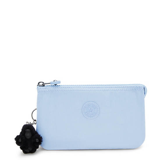 Creativity Large Pouch, Cloudy Sky Blue, large