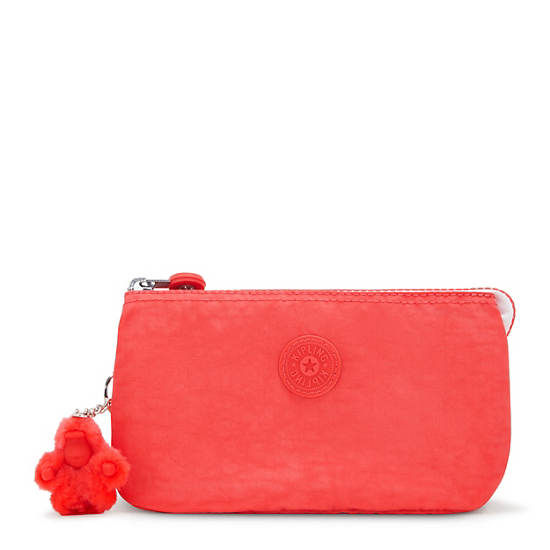 Creativity Large Pouch, Almost Coral, large