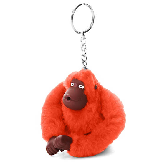 Sven Monkey Keychain, Pink Dash Girl, large