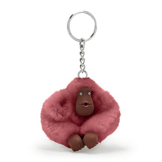 Sven Monkey Keychain, Sweet Pink, large