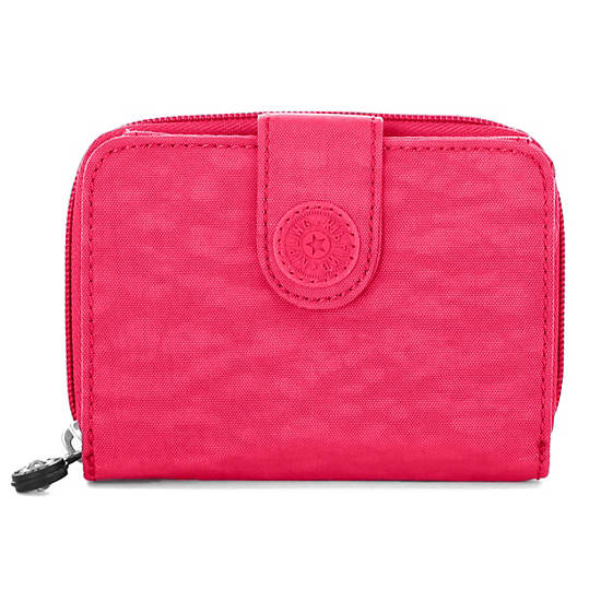 New Money Small Credit Card Wallet, True Pink, large