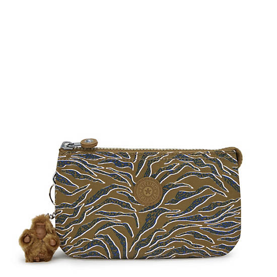 Creativity Large Printed Pouch, Undersea Leaves, large