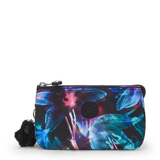 Creativity Large Printed Pouch, Spectral Orchid, large