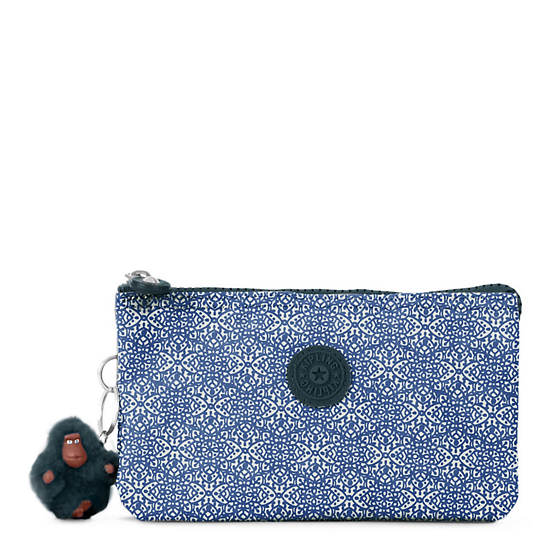 Creativity Large Printed Pouch, Frosted Feels, large