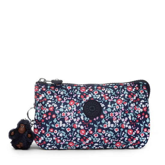 Creativity Large Printed Pouch, Rapid Navy, large