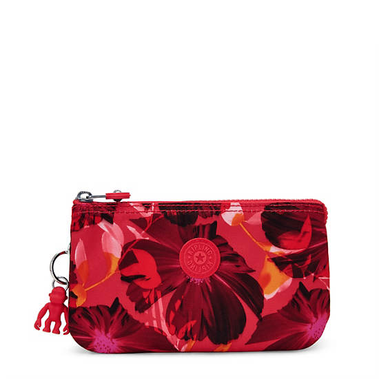 Creativity Large Printed Pouch, Poppy Floral, large