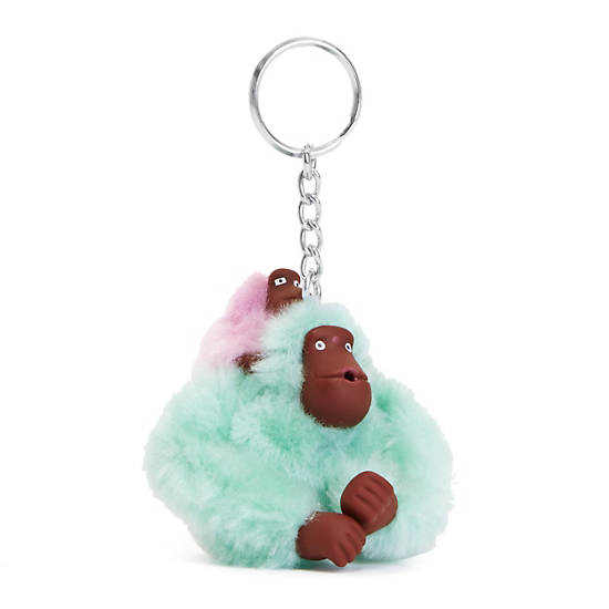 Mom and Baby Sven Monkey Keychain, Dynamic Beetle, large