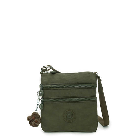 Alvar Extra Small Mini Bag, Jaded Green Tonal Zipper, large