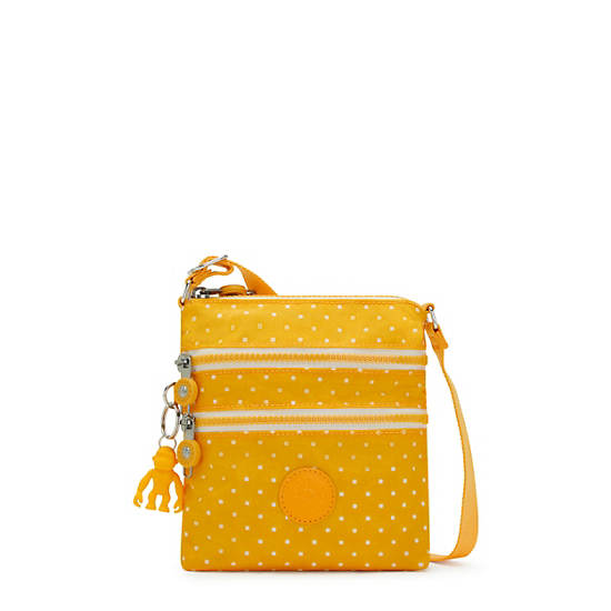 Alvar Extra Small Printed Mini Bag, Soft Dot Yellow, large