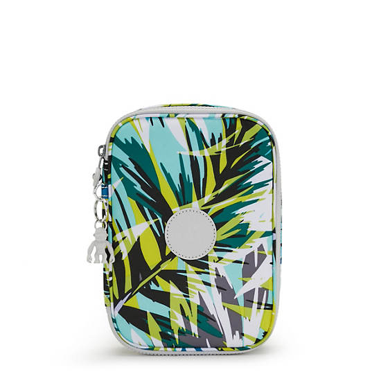 100 Pens Printed Case, Bright Palm, large