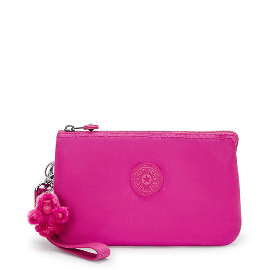 Creativity Extra Large Wristlet, Glowing Fuchsia, large