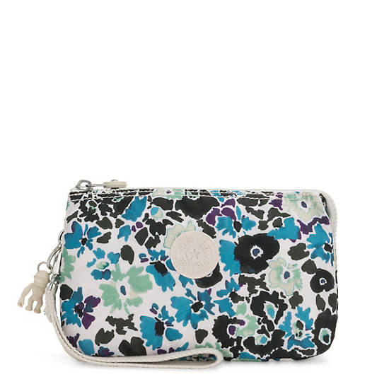 Creativity Extra Large Printed Wristlet, Field Floral, large