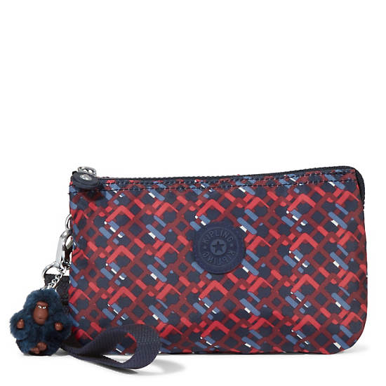Creativity Extra Large Printed Wristlet, Strong, large