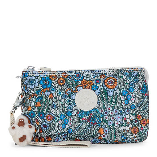 Creativity Extra Large Printed Wristlet, Be Curious, large