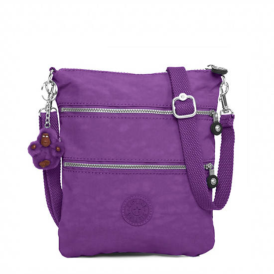 Rizzi Convertible Mini Bag, Purple Feather, large