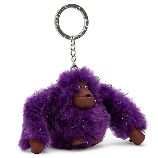 Mom Monkey Keychain, Multi, large