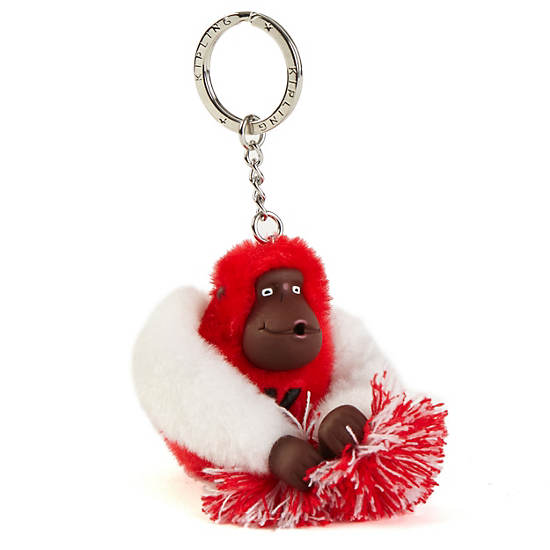 Go Kipling Cheer Monkey Keychain, Multi, large