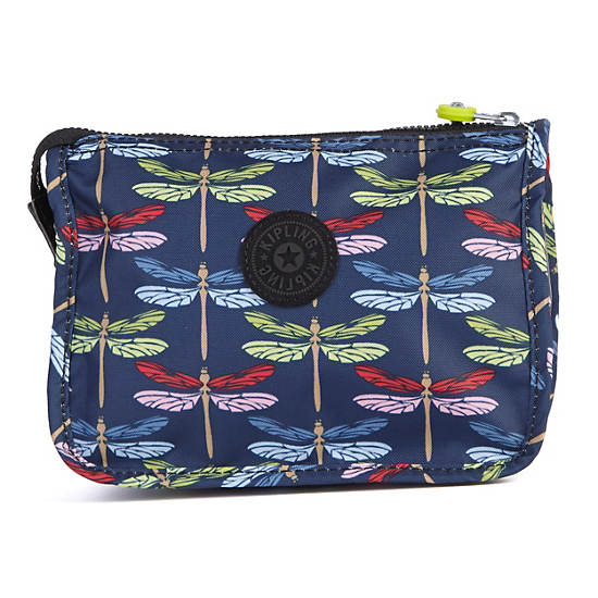 Harrie Printed Pouch, Nocturnal Satin, large