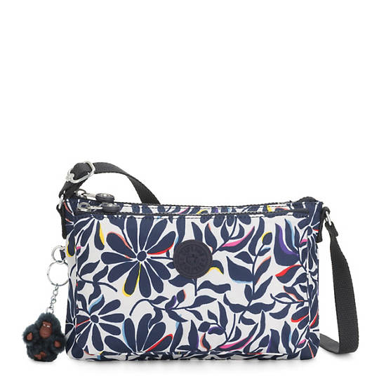 Mikaela Printed Crossbody Bag, Floral Flourish, large