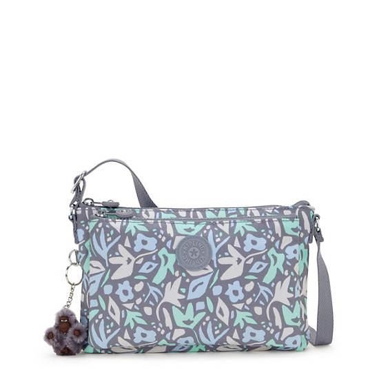 Mikaela Printed Crossbody Bag, Meadow Melody, large