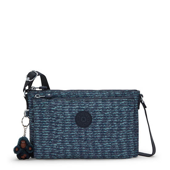 Mikaela Printed Crossbody Bag, Midnight Threads, large